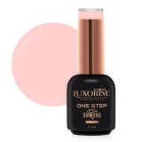 Cumpara ieftin Oja Semipermanenta One Step Diamond Powdery Pink 10ml, LUXORISE