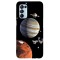 Husa compatibila cu Oppo A77 model Living Among Planets, Silicon, TPU, Viceversa