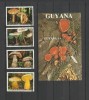 GUYANA 1989 CIUPERCI, Nestampilat