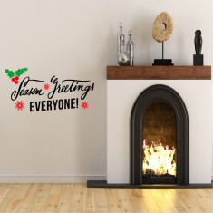 Sticker decorativ Season Greetings foto