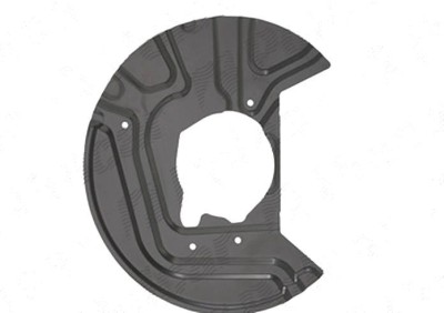 Protectie stropire disc frana Bmw X3 (E83), 06.2003-11.2010, fata, Stanga, aluminiu foto