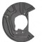 Protectie stropire disc frana Bmw X3 (E83), 06.2003-11.2010, fata, Stanga, aluminiu