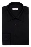 Camasa barbati regular stretch neagra C001RE