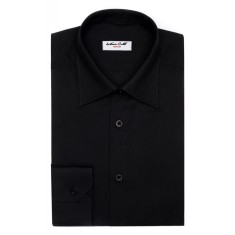 Camasa barbati regular stretch neagra C001RE