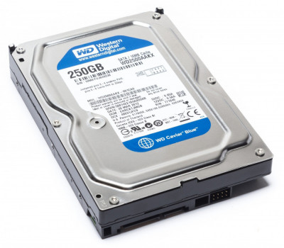 120. HARD DISK PC Western Digital Blue 250GB , SATA3, WD2500AAKX foto