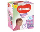 Scutece-chilotel Huggies BOX 5, Girl, 12-17 kg, 68 buc