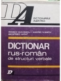 Romeo Chivescu - Dictionar rus-roman de structuri verbale (editia 1983)