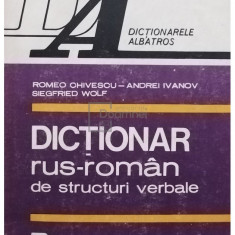 Romeo Chivescu - Dictionar rus-roman de structuri verbale (editia 1983)