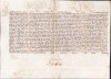 PM255N Bulă papală emisă de Papa Benedict al XIV-lea, 1748, pe pergament