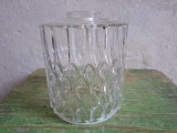 Design / Vintage - Abajur model deosebit anii 60 - 70 pentru lustra lampa veioza sau aplica !