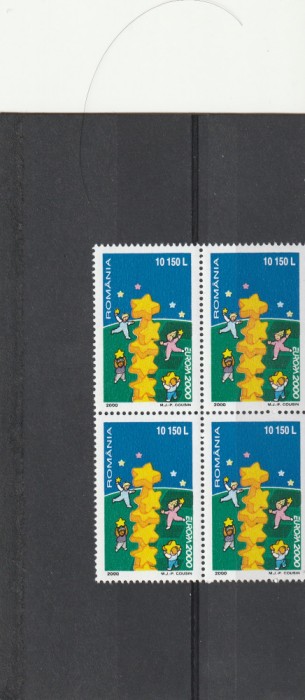 Europa 2000, bloc de 4,nr lista 1512, Romania .