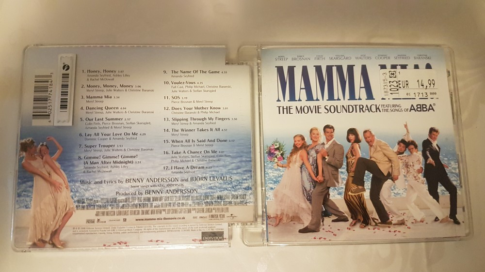 CDA] Mamma Mia The movie soundtrack - cd audio original | Okazii.ro