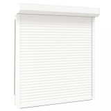 vidaXL Oblon rulant, alb, 130 x 140 cm, aluminiu