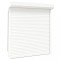 vidaXL Oblon rulant, alb, 130 x 140 cm, aluminiu