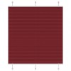 Jaluzea plisată Bordeaux Roșu 45x150 cm Lățime țesătură 44,4 cm