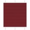 Jaluzea plisată Bordeaux Roșu 45x150 cm Lățime țesătură 44,4 cm
