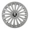Set 4 capace roti pentru Peugeot, model Dino Gray, R15