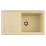 Chiuveta de bucatarie din granit cu o cuva si scurgator Ivory 780x435 mm