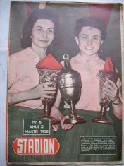 Revista Stadion nr.6-1958 foto