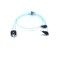 Cablu reglaj far Fiat Cinquecento 07.1991-10.1998 Seicento 1998-2010 BestAutoVest cu motoras hidro, set pentru 2 faruri