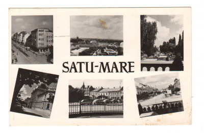 CPIB 21691 - CARTE POSTALA - SATU MARE, MOZAIC, RPR, NECIRCULATA foto