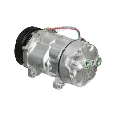Compresor aer conditionat Ford Galaxy, 1995-2000, motorizare 1.9 TDI, 66kw/81kw, diesel, rola curea 120 mm, 6 caneluri, tip Sanden: SD7V16