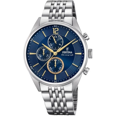 Ceas Barbati, Festina, Timeless Chronograph F20285/3 - Marime universala foto