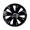 Set 4 capace roti Negre Cu Inel Cromat Energy R16 Compatibil Cu Mazda