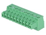 Regletă deconectabilă 3,5mm 10 piste drept mufă