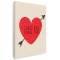 Tablou afis I Love You Tablou canvas pe panza CU RAMA 40x60 cm