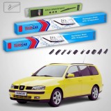 Cumpara ieftin Ștergătoare Seat Cordoba Vario 6K5 1996-2002 | Set Față și Spate Flat &ndash; TeamCar&reg;