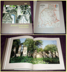 Cimitire evreiesti din Bucovina, album fotografic editie engleza, Judaica foto