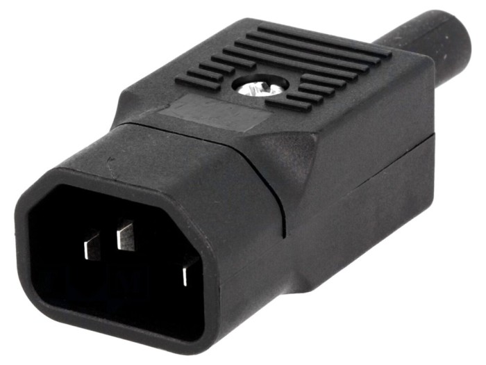 Conector alimentare AC C14 (E) 10A 250V