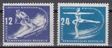 Germania RDG 1950 - Prima ediție a Campionatului sporturilor de iarnă - Oberhof, MNH