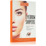 Cumpara ieftin Beauty Formulas Eyebrow Shapers benzi depilatoare pentru spr&acirc;ncene 4 buc