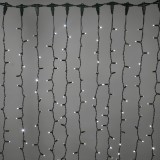 Perdea Luminoasa 494 LED-uri 3X1.5M 6400K Alb Rece