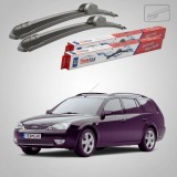Cumpara ieftin Ștergătoare Ford Mondeo Mk3 Estate 2000-2007 | Set Față Flat &ndash; TeamCar&reg;