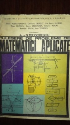 Culegere de probleme de matematici aplicate foto