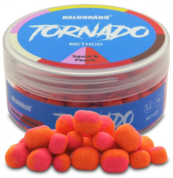 Haldorado - Pelete flotant Tornado Method 6, 8mm - Piersica squid