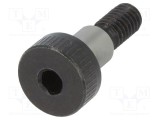 Şurub de păsuire oţel M4 0,7, lungime filet 8mm, imbus HEX 2,5mm - ELESA GANTER