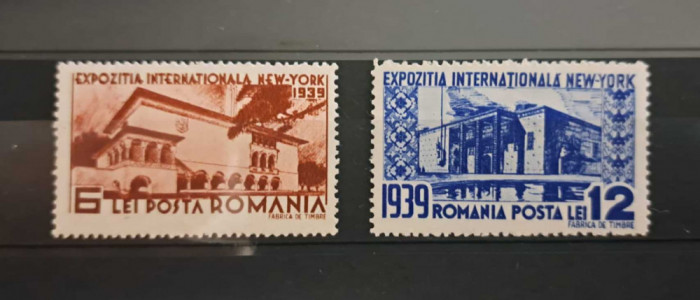 Timbre 1939 Expozitia internationala New York