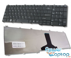 Tastatura Laptop Toshiba Satellite L775 neagra foto