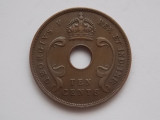 10 CENTS 1935 EAST AFRICA-XF