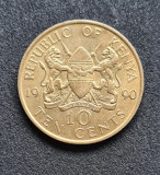Kenya 10 cents centi 1990