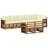 vidaXL Seturi de canapele Lemn Solid de Acacia 3384501