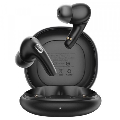 Handsfree Bluetooth Acefast W3, TWS, ANC, Negru foto