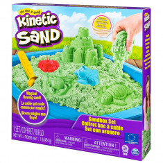 KINETIC SAND SET COMPLET VERDE foto