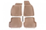 Mochete din cauciuc specifice, potrivite pentru Audi A4 B6, B7 2000-2008, set de 4 piese, culoare bej Performance AutoTuning
