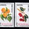 ROMANIA 2002 LP 1596 FRUCTE SERIE MNH