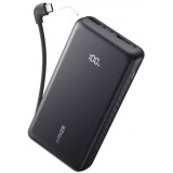 Baterie Externa Anker Zolo, 20000mAh, 22.5W, QC + PD, 1 x USB-A - 2 x USB-C, Neagra A110EH11